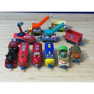 Chuggington Die-Cast Toy Train Lot Wilson Brewster Jackman Old Puffer Pete 11pc